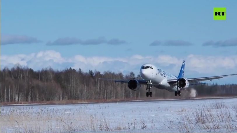 РТ: Нови руски путнички авион прошао тестове у леденим условима 