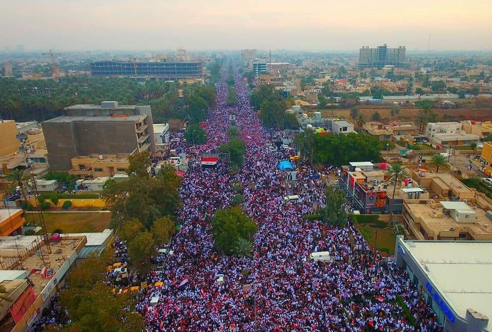РТ: „Марш милиона“ у Багдаду којим се захтева одлазак америчке војске