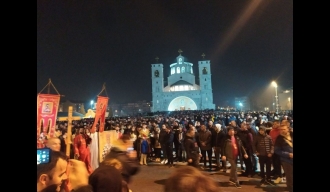 Хиљаде грађана Подгорице присуствовало молебану и литији