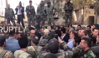 Председник Асад обишао положаје сиријских снага у Источној Гути