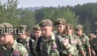 Војно-патриотски камп за омладину на Златибору
