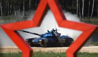 Међународне војне игре у Русији - тенковски биатлон