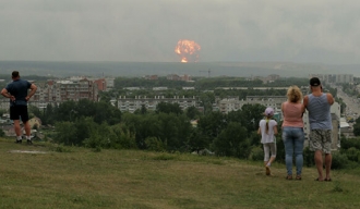 Експлозија у складишту муниције у Краснојарском крају
