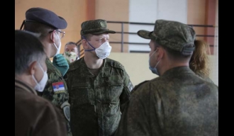 Руски стручњаци дезинфиковали још десет медицинских установа у Србији