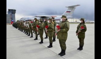 Руски војни одред који је деловао у Србији стигао у Русију