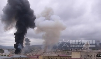 Жестоко гранатирање главног града Нагорно Карабаха - Степанакерта