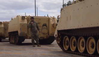 Пентагон објавио снимак оклопних транспортера М113 које ће испоручити Украјини