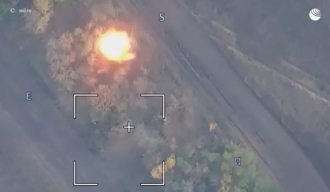 Руска војска објавила снимак уништавања украјинске технике помоћу  дронова-камиказа