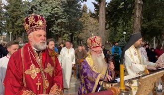 Опроштајно слово патријарха српског Порфирија на сахрани епископа Атанасија