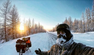 Екстремна авантура човека који је залеђени Сибир освојио на бициклу